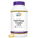 21世纪三联体Omega Complex 3 6 9 肠内软胶,180 瓶子伯爵(22875)