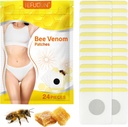 蜜蜂 Venom 补丁 蜜蜂 Venom Lymphatic 排水补丁 蜜蜂 Venom Lymphatic 排水补丁 女性和男性24pcs
