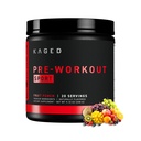 Kaged Sports Prefor Working Powder for Men & Women, Frue Punch, Sport refied, 188mg Cafeine, Nitric Oxide Supplement, Beta Alanine for Energy, 举重,心力耐力和强度, 20种服务