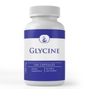 纯原始成份 Glycine, (100 Capsules) 纯纯, 无添加剂或填充器, 实验室验证