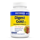 Enzymedica Digest Gold + ATPro, 最大强度的酶公式, 防止凝聚和气体, 14个关键酶, 包括Amylase, Protease, Lipase和Lactase, 180 Capsules