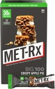 MET-Rx 大100 Clossal 蛋白质棒, Crispy Apple 餐具替代棒, 4 Counter