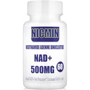 利波索马尔-NAD+ 800mg 配有 TMG 300mg, 最大吸收 实际NAD+ 补充(不是细胞能量、健康衰老和肌肉修复60个卡普尔的前体)