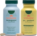 Peri/Menopause & Gut Health Bundle - Ease Bloating,消化不良,热闪光和细毛. 支持 Mod、Sleep、Hormones 和豁免 \\ 1个月供应