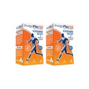 INVIGOFLEX Glucosamine Sulfate(无壳鱼、无钠和蔬菜安全) 非转基因生物、无胶质-与Boswellia Serrata - Premium 联合补充 GS - 2 Pack