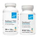 XYMOGEN NiaVasc 750 持续释放Niacin(120片) + DioVasc 支持健康病毒 + Micocleculation(60瓶)