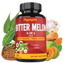 Bitter Melon Capsules - 60 药丸 2个月 - 结合 Nem, Fenugreek, Curcumin, Garlic & Papaya