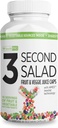 BODEPRO bode Pro 3 第二期 Salad → Phytonutrient 丰富的水果和蔬菜补充,抗氧化剂和消化酶公式 → Non-GMO Veggie Capsules → 90 Counter