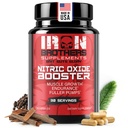 铁兄弟公司(Iron Brothers Suppers Nitric Oxide Boaster) → 外力泵 + 外力泵 + 与 L-Arginine + 最大血流和宽度 + 增加肌肉泵 能量和耐力 - 30天