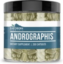 土生土长元素Andrographis Paniculata 200 Capsules, 纯和未稀释, 无添加剂