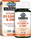 生活花园 Quercetin Zinc Once Daily Immune支持补充维生素D3用于骨骼健康,乳房健康与皮肤健康 — Dr Produleted — Gluten Free, Non GMO — 30 Mini Tabs