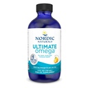北欧自然公司 Ultimate Omega Liquid, Lemon Flavor - 4 oz - 2840 mg Omega-3 - 与EPA & DHA - 促进脑和心脏健康 - 非GMO - 24 服务