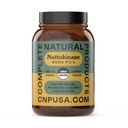 完整的天然产品 Nattokinase Capsules - 100 Count 570Mg 6000Fu'S, 支持健康环流, Natto酶, Gluten Free, 纯Soy酶, Vegan, 非GMO