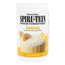 Natures Plus SPIRU-TEIN、香蕉 -- -- 1.2磅 -- -- 植物蛋白摇摆 -- -- 非GMO、蔬菜、Gluten免费 -- -- 16种服务