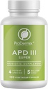 Kosher APD III Probiotic 补充,支持偶发便秘,腹泻,气和布洛廷,5亿 CMUs 维护 100 蔬菜卡普尔