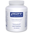 纯封装 OsteoBalance → 假封装补充物,以促进钙吸收和加强健康骨矿化 * → 351 Capsules