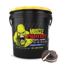 COLOSSAL LABS 肌肉蛋白质活性蛋白粉,25,000mg 氨基酸/服务,冷滤(包装 May Vary)(12英镑(Bucket),饼干和奶油)