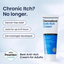 Dermeleve Back Bundle of Steroid Free-Itch Cream Extra 4 oz + Back Applicator (2项) | Psoriasis, Seborrheic Dermatitis, Viral Rash, 神经病(Nerve) Itch, 过敏,蜂窝
