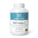 自然因素对妇女的影响,RxOmega-3鱼油,支持健康心脏和与Primrose Oil的结合,Omega-3DHA和EPA,Gluten Free,120软胶(60种服务)