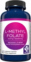 L 甲基folate 12.5mg - 专业级活性甲基folate补充剂 - 最大可能性 MTHFR 补充剂-L甲基folate 12.5mg 90 Capsules-基本氨基酸
