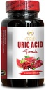 URIC 酸 - 支持正常肾功能,联合安慰,Uric 酸支持公式,支持健康尿液Tract - 1瓶60盖