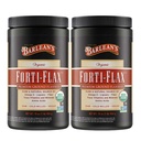 Barlean的Forti-Flax有机叶片种子, 地面全原种子, Omega-3 配有 Lignans 和 Ditary Fiber 的补编, Bulk Ground Flax种子, 16 oz, 2 Pack