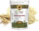 Ashwagandha 根粉(Visania somnifera) - 有机和科舍认证 | Vegan | Non GMO & Gluten Free | UDA 认证 | 原产地 - 印度 (1Lbs / 16Oz)