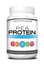 Lean & Pure Pea蛋白粉、Vegan、Low Carb、25克蛋白、非转基因生物、Gluten Free、27种服务、843克