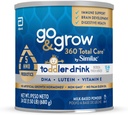 Go & Grow 360 Total Care by Similac Toddler 营养饮料, 拥有5 HMOs, 粉末, 24 oz Can