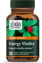 Gaia Herbs 能源生命力 -- -- 维持健康能源和压力水平的能源支助补编 -- -- 与Ginkgo、Ginseng、Green Tea和Nettle* -- -- 60 Vegan液态植物卡普尔(20日供应)