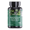 植物融合 Vegan Magnesium Glycinate Complex 400 mg - 高吸收和生物利用率 - Chelate - 支持肌肉放松、睡眠、心律健康、压力缓解和能源生产 - 非转基因生物