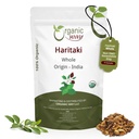 有机道路 Haritaki 整体 (Chebulic Myrobalan) | Terminia Chebula (Yellow Myrobalan) | Kosher & UDA 认证 | Vegan, Non-GMO & Gluten Free | 100% Raw from India (4 oz - 1/4 lbs) % T.