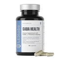 LES Labs GABA 健康 – 冷静心智与放松 压力缓解 神经递质支持 和深睡眠 – GABA, 陶林, Passionflower, Skullcap, L-Theanine & Magnesium – 非GMO 补充 – 90 Capsules