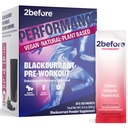 2 之前 Blackcurrant I All Natural Vegan Pre Workout, Cafeine Free I Clean Energy, 耐力,恢复 I Pre Workout Women and Men I 20 个人包装 知情体育认证