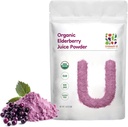 UNLESH'D ORGANIC 有机树莓汁粉 16 oz 100%纯天然绿色食品,富含抗氧化剂和多种维生素,高抗氧化作用,抗炎药