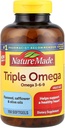 三联Omega 3-6-9, 150 Softgels 价值大小, Omega 心脏健康补编
