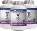 (原始内容存档于2018-09-21) (中文(简体) ). Well and Good Dog Diarrhea - PROBIOTICS for Dogs - 健康GUT - 停止毒气痢疾和不良呼吸 - 消化剂Boost - 狗亲生药物 腹泻 - 3瓶(180 treats)