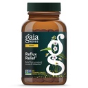 Gaia Herbs Reflux Reflux – 配有 Marshmallow Root, Chamomile, Aloe, Licorice, 和 High Mallow – 帮助偶发心烧和Relieve消化剂 - 45块可切片(45天供应)