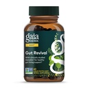 Gaia Herbs Gut Revival - 支持Gut健康的草药文摘增品 - 与Astragalus, Gotu Kola, Jujube & More - 免乳品,大豆和Gluten - 60 Vegan Capsules(60位服务者)