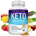 Toplux Keto 燃烧药丸 Ketosis 重量损失 - 1200 Mg 超高级天然 Ketogenic Fat Burner 使用 Ketone 饮食给男性女性 60 Capsules 补编