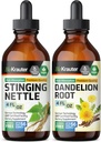 BIO KRAUTER Sting Nettle Tincture 4 Fl. Oz. & 丹德利昂 Tincture 4 Fl. Oz.
