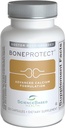 BoneProtect – 高级骨质健康补充剂,配有Citrate钙,维生素D3,K2(MK‐7),镁和抗氧化剂 – 支持骨密度,心脏和科隆健康 – 120 Capsules
