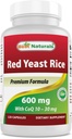 Best Naturals Red Yeast Rice with CoQ10, 120 Capsules - 心血管公式 含有600毫克的Red Yeast Rice ans 30毫克 CoQ10