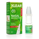 Xlear 12 Hour 鼻腔消毒剂喷雾剂,天然萨林鼻腔喷雾剂与Xylitol和Oxymetazoline,即时性鼻腔压力和对儿童和成年人的消化缓解作用 0.5 fl oz (Pack of 1)