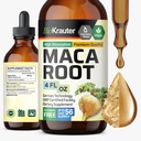 BIO KRAUTER 马卡根液滴 - Maca 提取 Tincture - Vegan,糖和酒精自由提取 4 Fl.Oz.