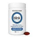 BLINK NutriTears 临床证明的干眼、用Lutein & Zeaxanthin 和维生素D补充液晶眼,用于长效救护,50软胶