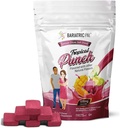 BariatricPal 无糖钙 Citrate Soft Chews | 500mg 配有维生素D和抗生素 | 热带冲刺 | 90 计(1个月供应)