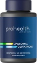 Prohealth Liposomal Glutathione,每服500毫克 抗氧化剂 主 | 支持健康老化,细胞健康和戒毒 | 循证和第三方测试