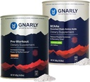 Gnarly营养 预研曼戈(14.82oz) BCAAs 柠檬莱姆(10.58oz)