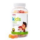 GNC里程碑 儿童 DHA Gummys,儿童年龄2-12,Omega-3s,眼和脑功能与发展,维生素A & D,健康牙齿和骨头,Gluten Free,无人工火焰,Raspberry Lemon,120 Gummys